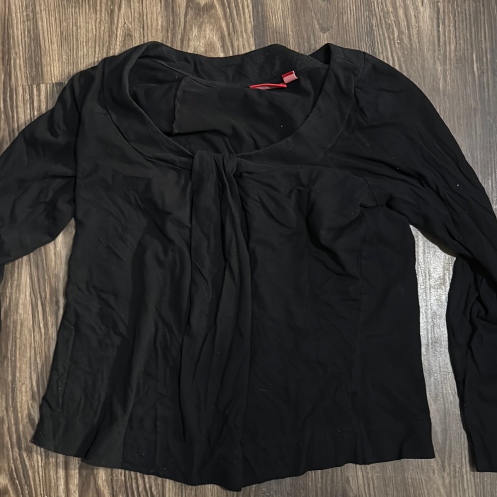Elegant Black Women's Top